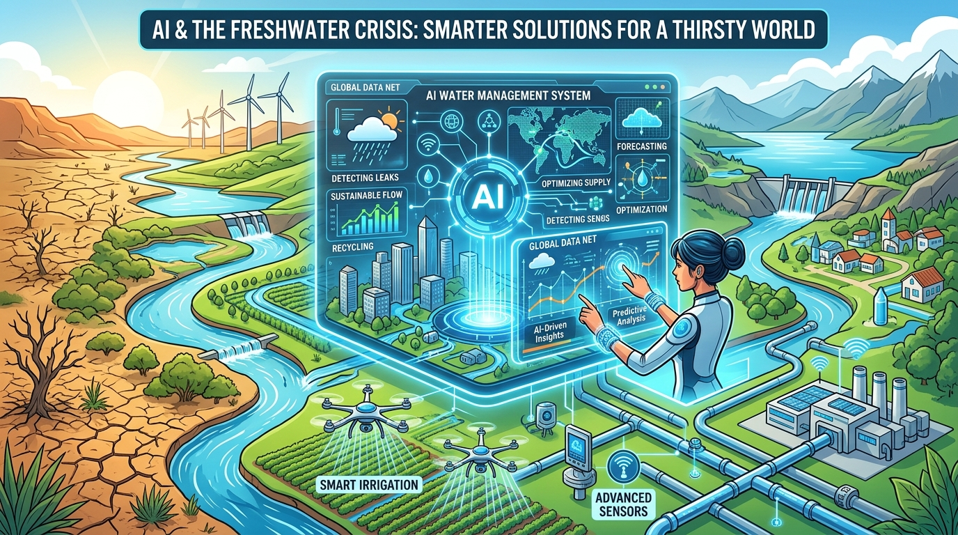 AI assists in the freshwater drinking crisis